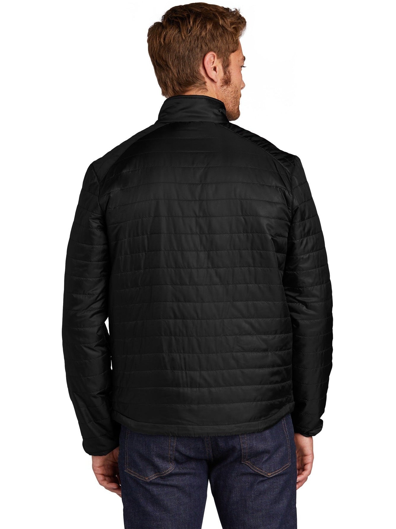 no-logo Port Authority Packable Puffy Jacket-Regular-Port Authority-Thread Logic