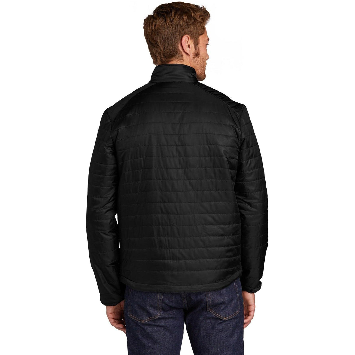 no-logo Port Authority Packable Puffy Jacket-Regular-Port Authority-Thread Logic