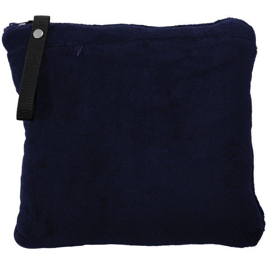 no-logo Port Authority Packable Travel Blanket-Regular-Port Authority-Deep Navy-1 Size-Thread Logic