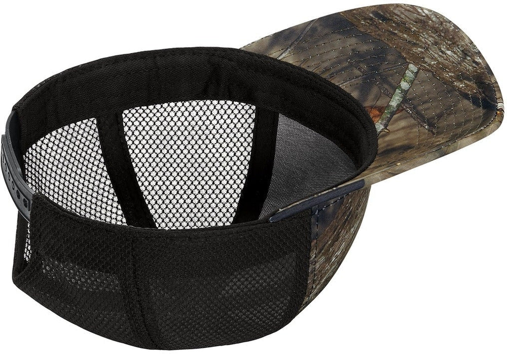 no-logo Port Authority Performance Camouflage Mesh Back Snapback Cap-Regular-Port Authority-Thread Logic no-logo