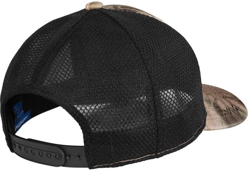 no-logo Port Authority Performance Camouflage Mesh Back Snapback Cap-Regular-Port Authority-Thread Logic no-logo