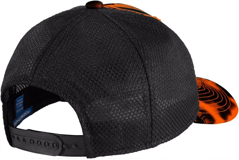 no-logo Port Authority Performance Camouflage Mesh Back Snapback Cap-Regular-Port Authority-Thread Logic no-logo