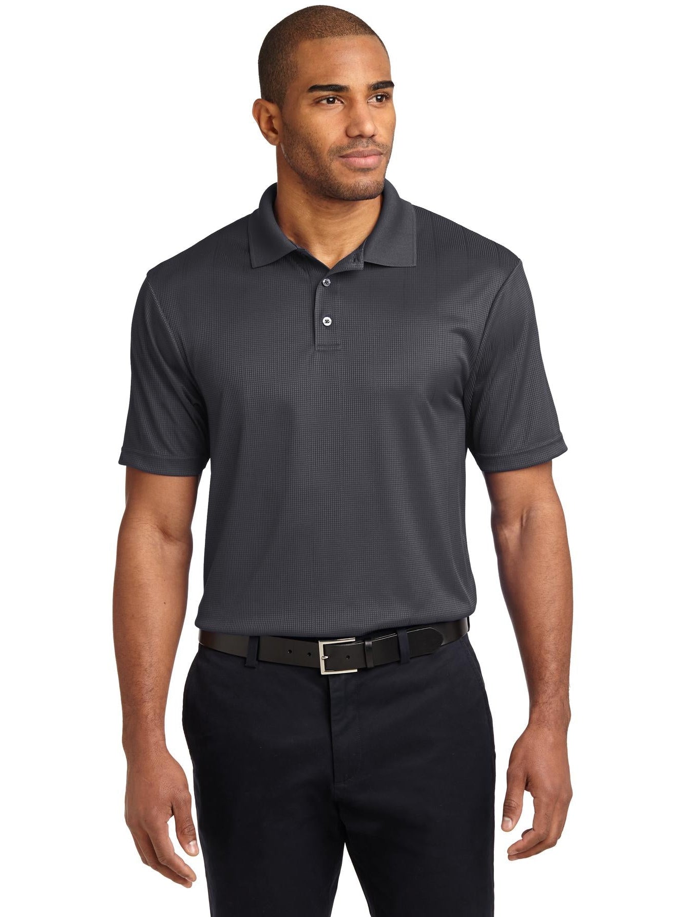 no-logo Port Authority Performance Fine Jacquard Polo-Regular-Port Authority-Thread Logic
