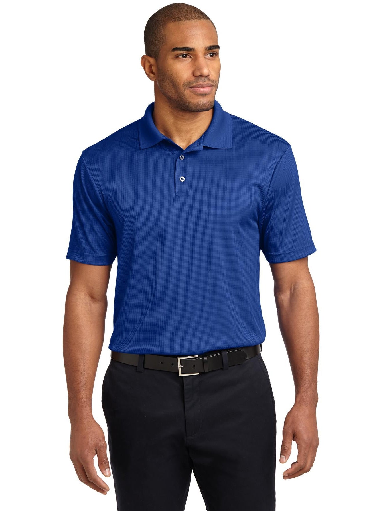 no-logo Port Authority Performance Fine Jacquard Polo-Regular-Port Authority-Thread Logic