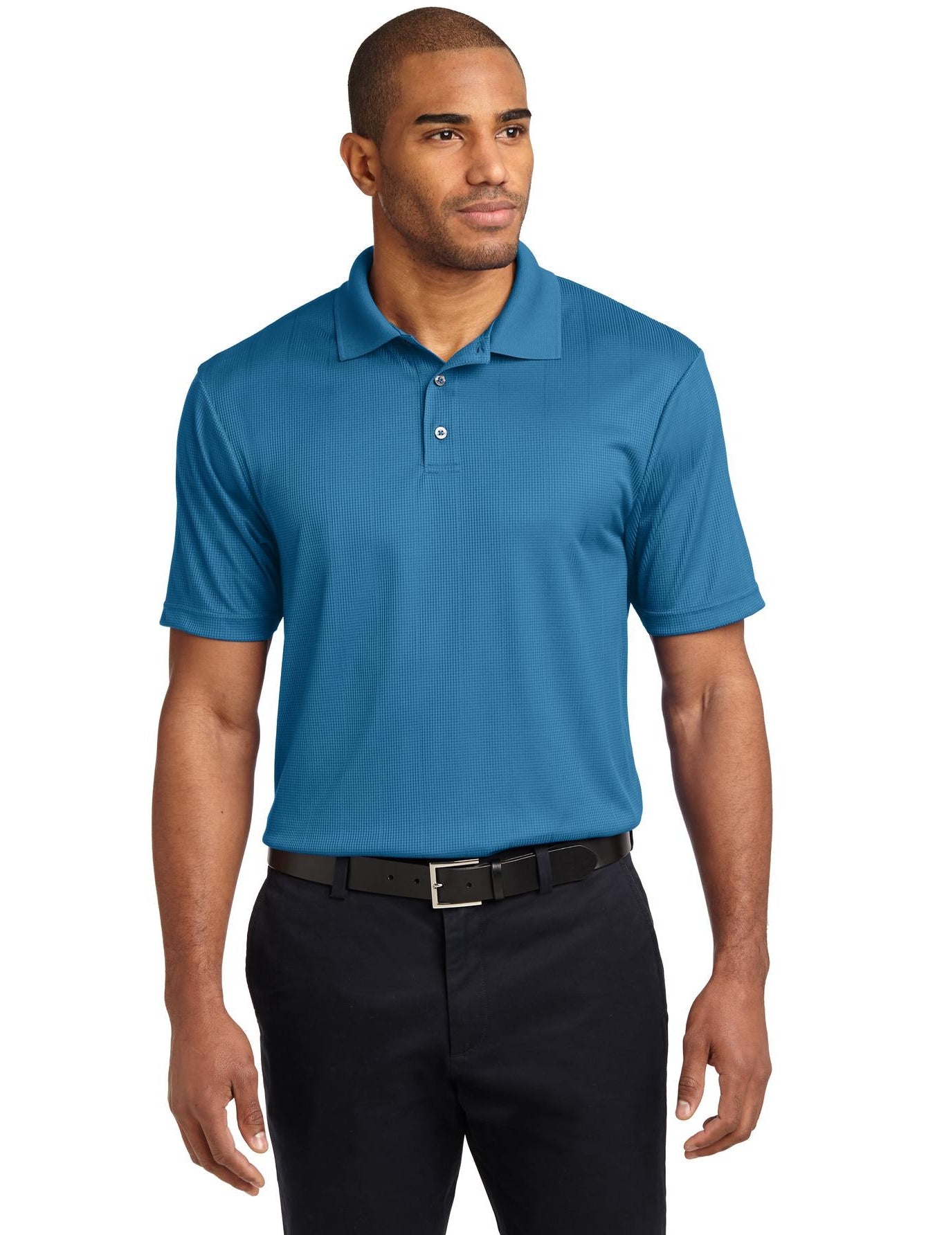 no-logo Port Authority Performance Fine Jacquard Polo-Regular-Port Authority-Thread Logic