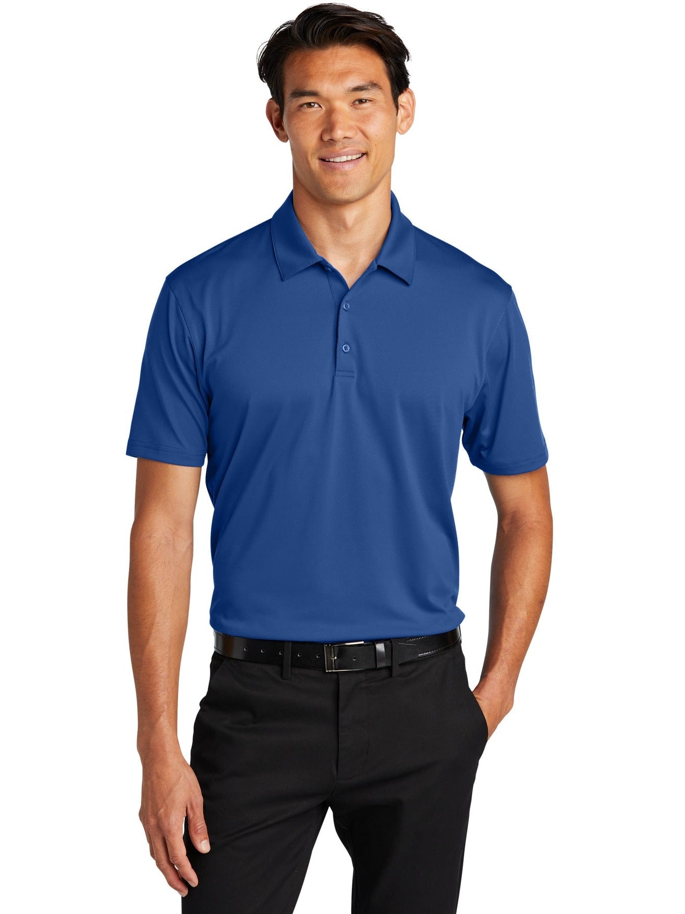 no-logo Port Authority Performance Staff Polo-Regular-Port Authority-Thread Logic