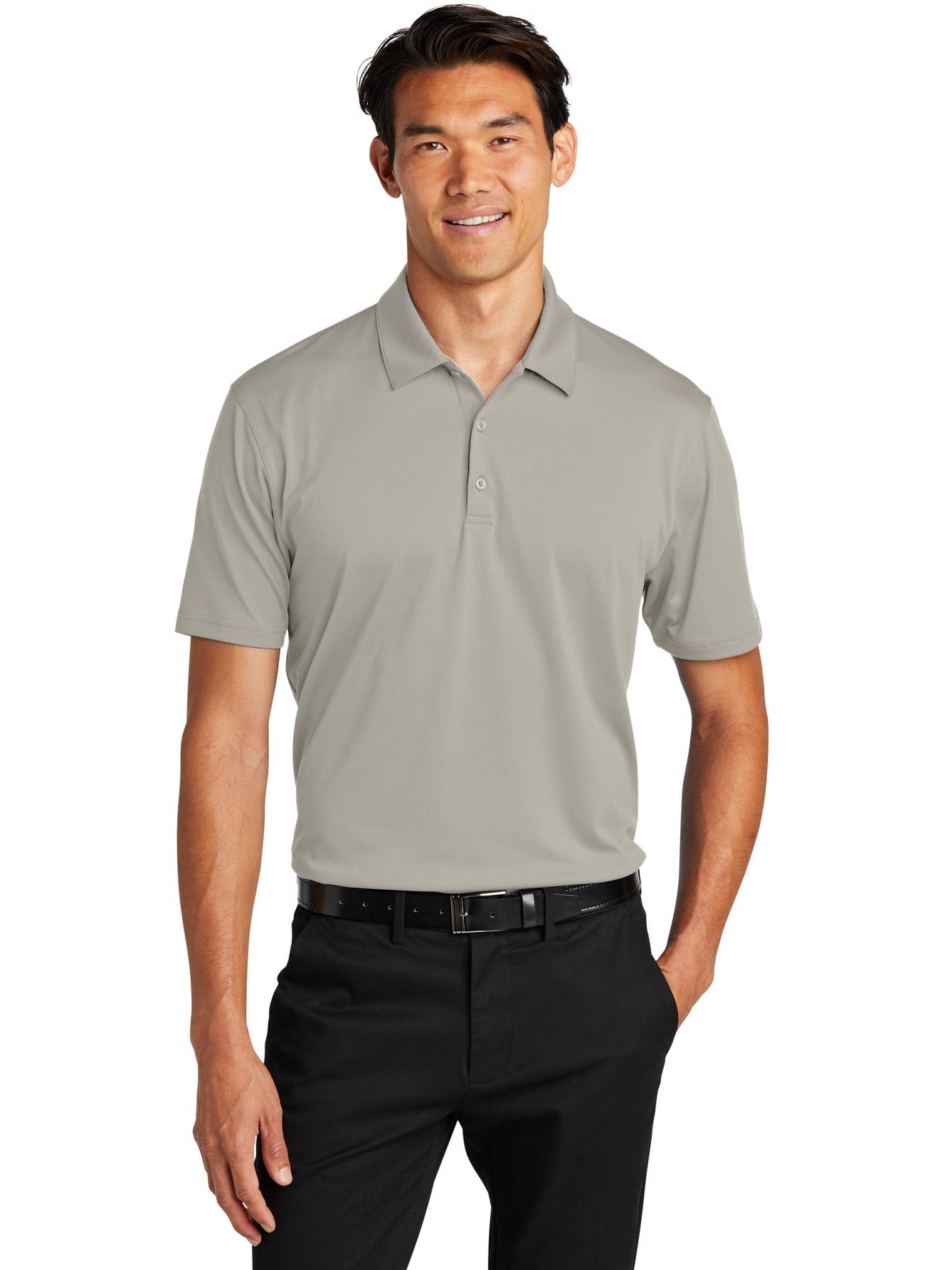 no-logo Port Authority Performance Staff Polo-Regular-Port Authority-Thread Logic