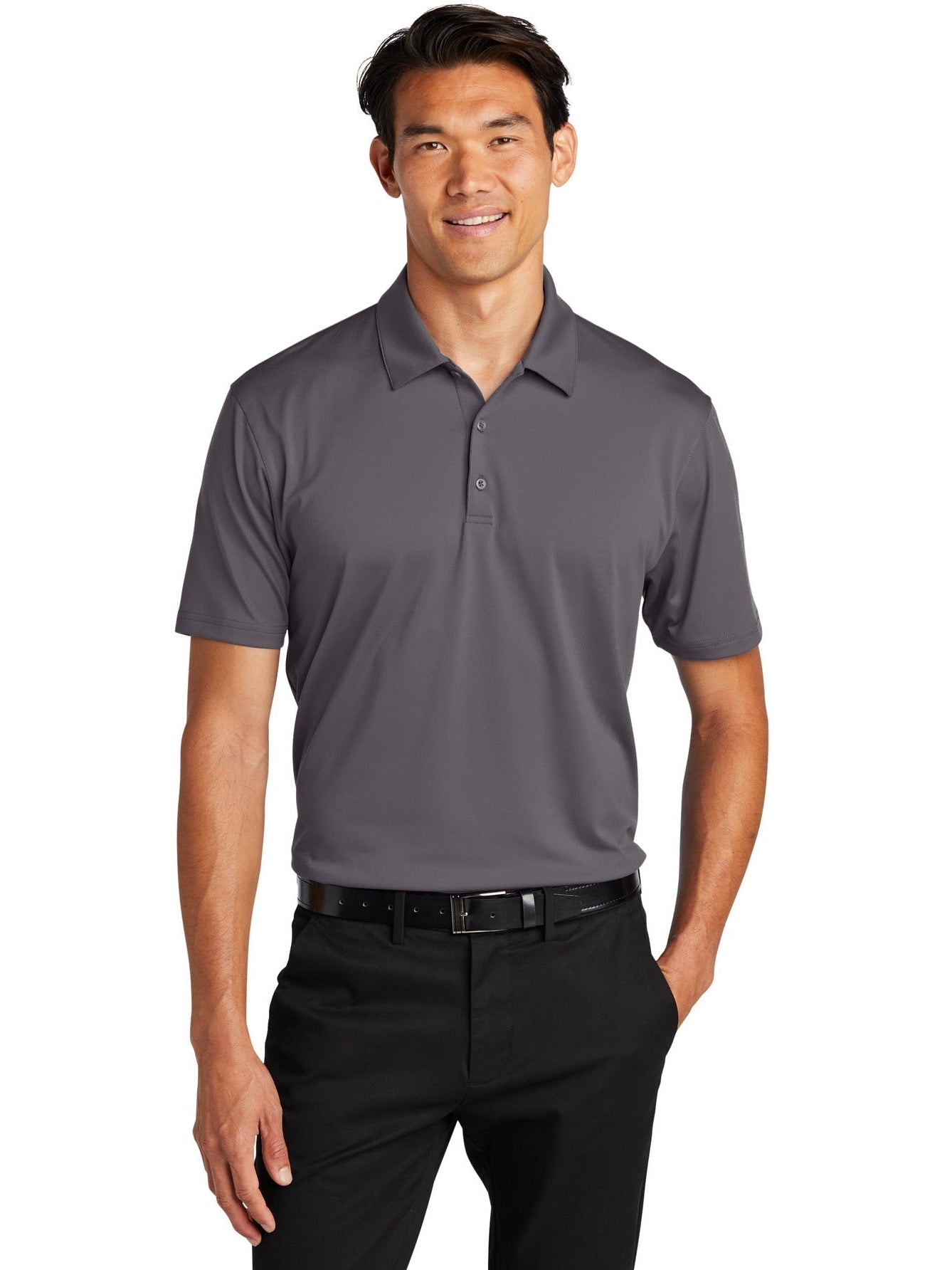 no-logo Port Authority Performance Staff Polo-Regular-Port Authority-Thread Logic