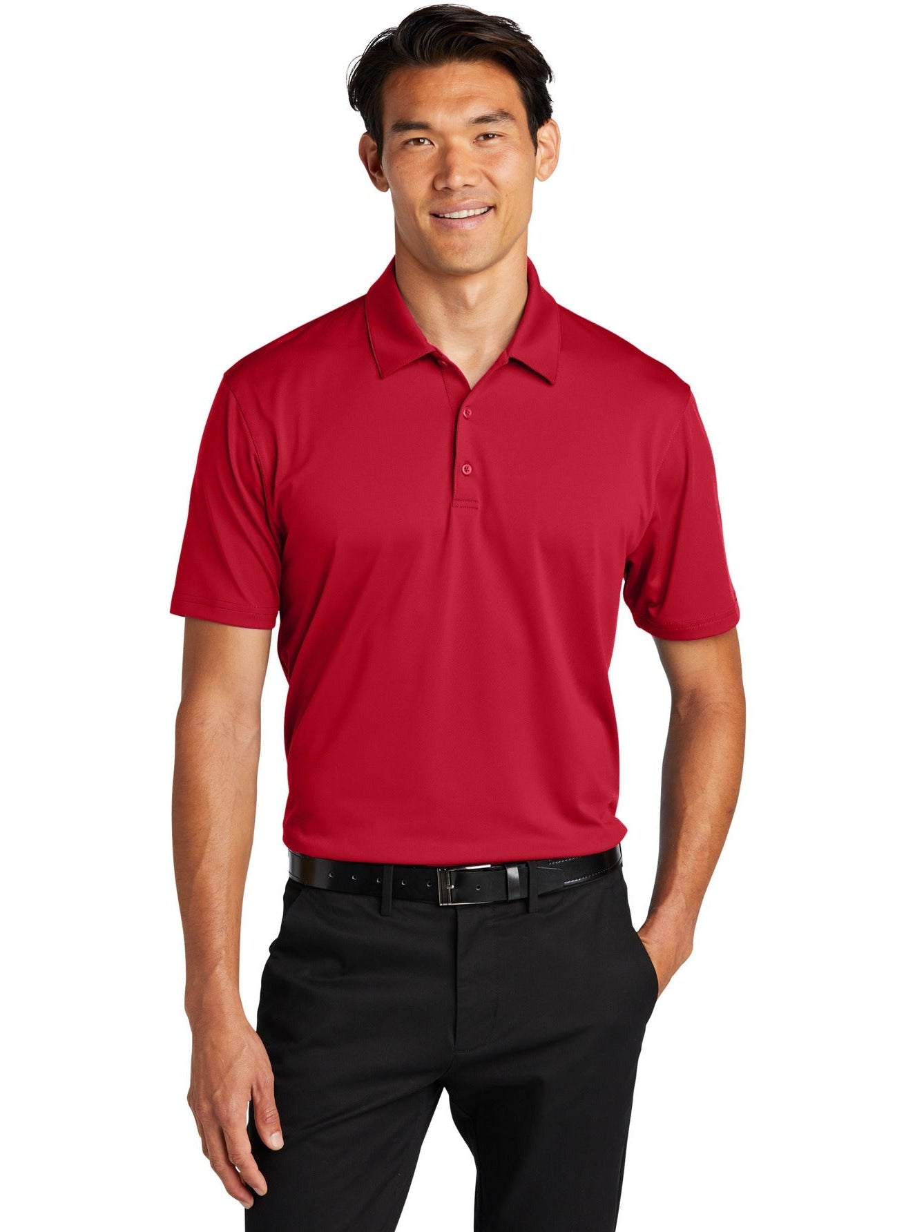 no-logo Port Authority Performance Staff Polo-Regular-Port Authority-Thread Logic