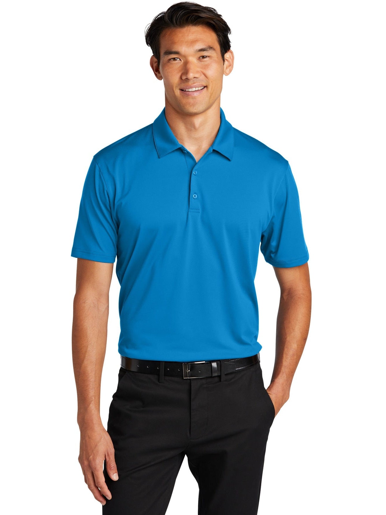 no-logo Port Authority Performance Staff Polo-Regular-Port Authority-Thread Logic