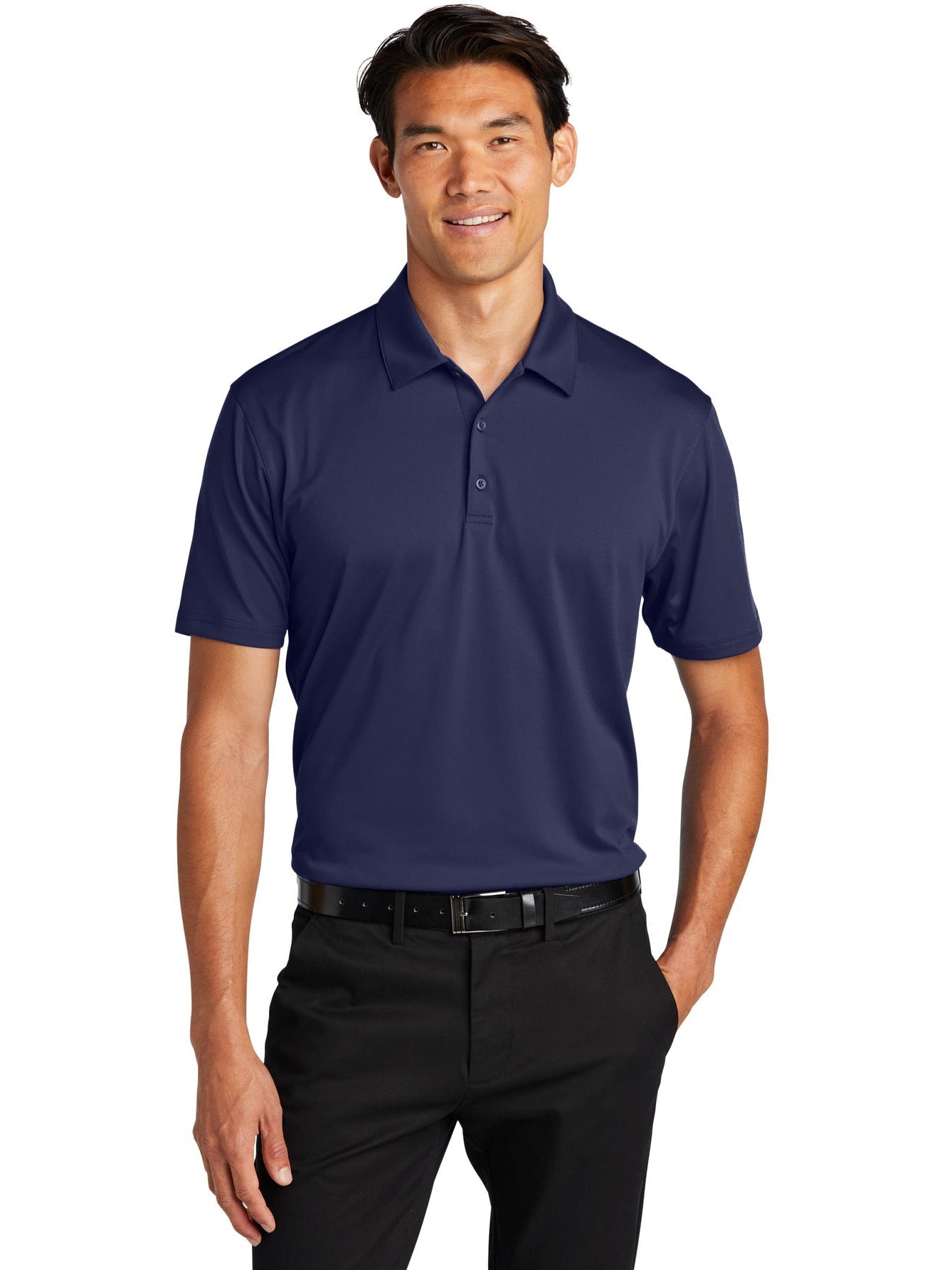 no-logo Port Authority Performance Staff Polo-Regular-Port Authority-Thread Logic