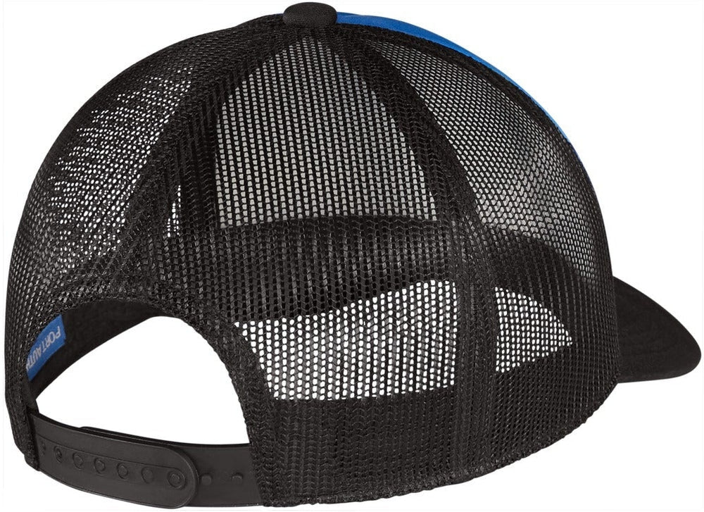 no-logo Port Authority Photo Real Snapback Trucker Cap-Active-Port Authority-Thread Logic