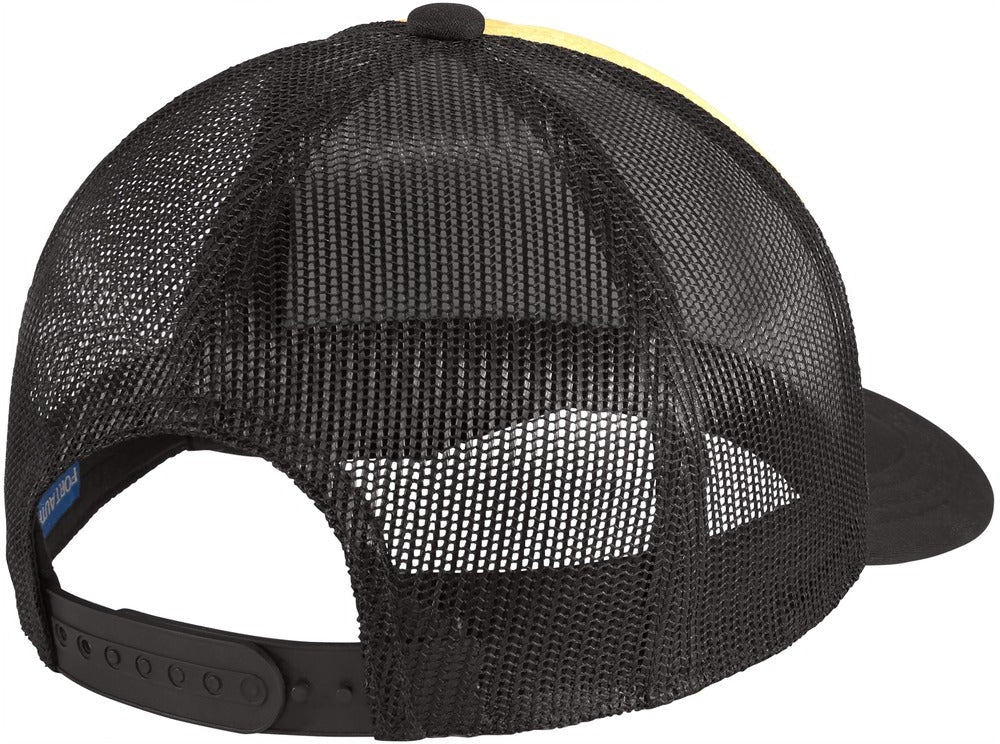 no-logo Port Authority Photo Real Snapback Trucker Cap-Active-Port Authority-Thread Logic