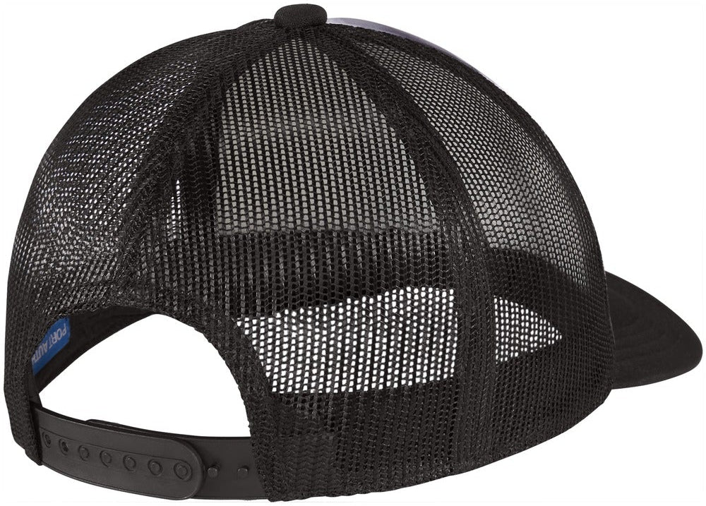 no-logo Port Authority Photo Real Snapback Trucker Cap-Active-Port Authority-Thread Logic