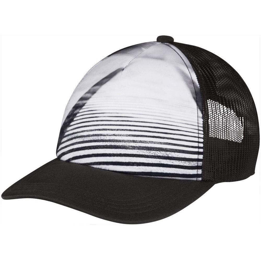 no-logo Port Authority Photo Real Snapback Trucker Cap