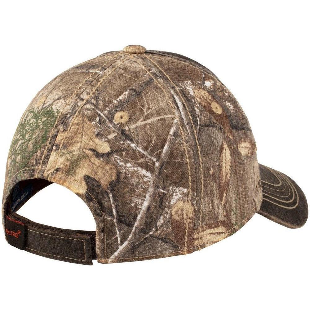 no-logo Port Authority Pigment-Dyed Camouflage Cap-Headwear-Port Authority-Thread Logic