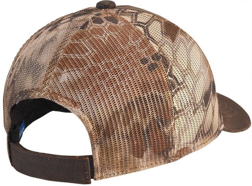 no-logo Port Authority Pigment Print Camouflage Mesh Back Cap-Regular-Port Authority-Thread Logic