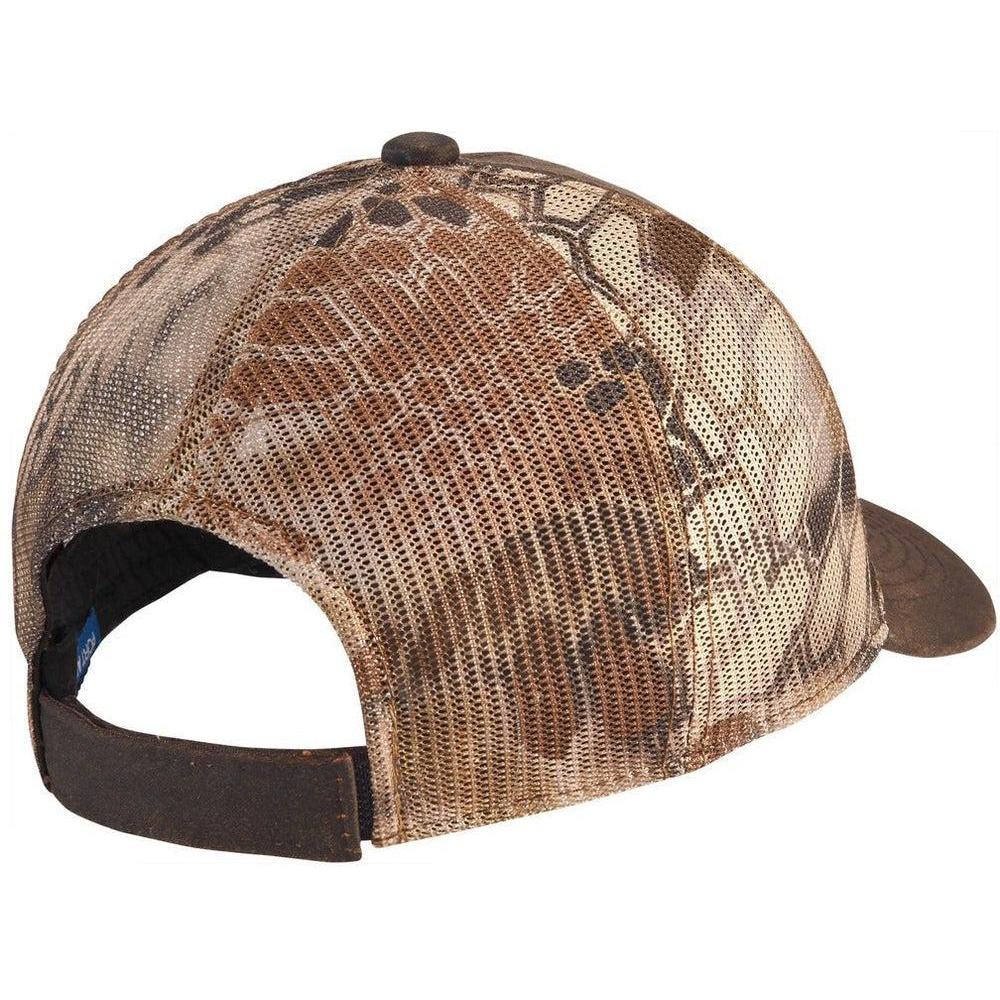 no-logo Port Authority Pigment Print Camouflage Mesh Back Cap-Regular-Port Authority-Thread Logic