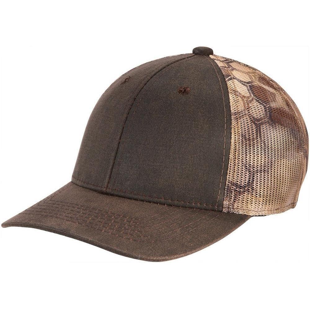 no-logo Port Authority Pigment Print Camouflage Mesh Back Cap