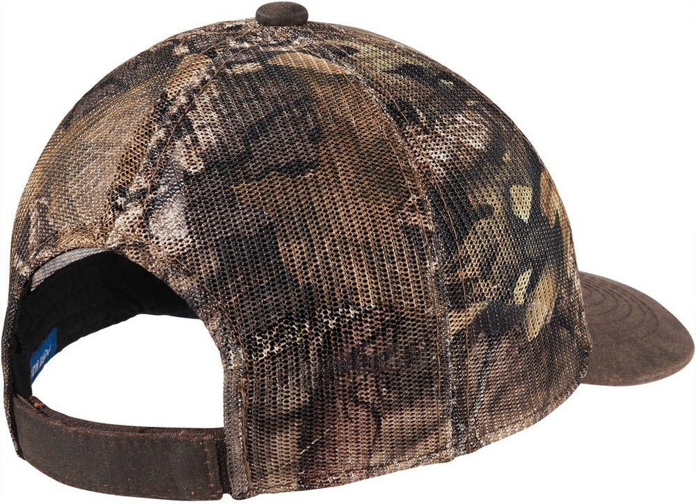 no-logo Port Authority Pigment Print Camouflage Mesh Back Cap-Regular-Port Authority-Thread Logic