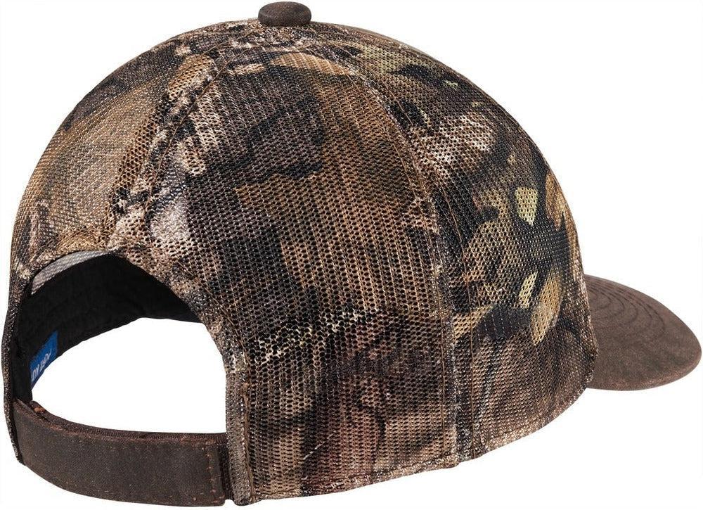 no-logo Port Authority Pigment Print Camouflage Mesh Back Cap-Regular-Port Authority-Thread Logic