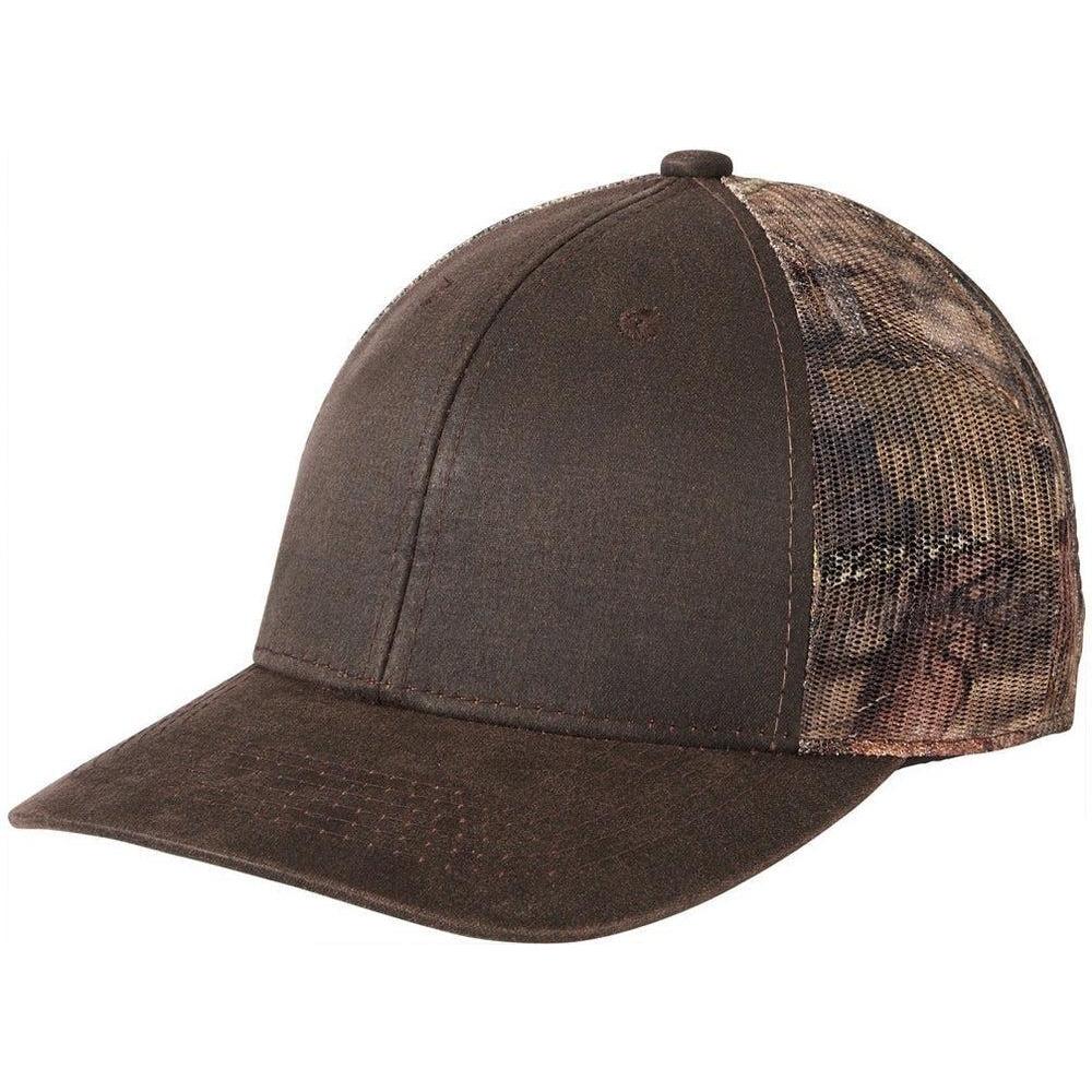 no-logo Port Authority Pigment Print Camouflage Mesh Back Cap
