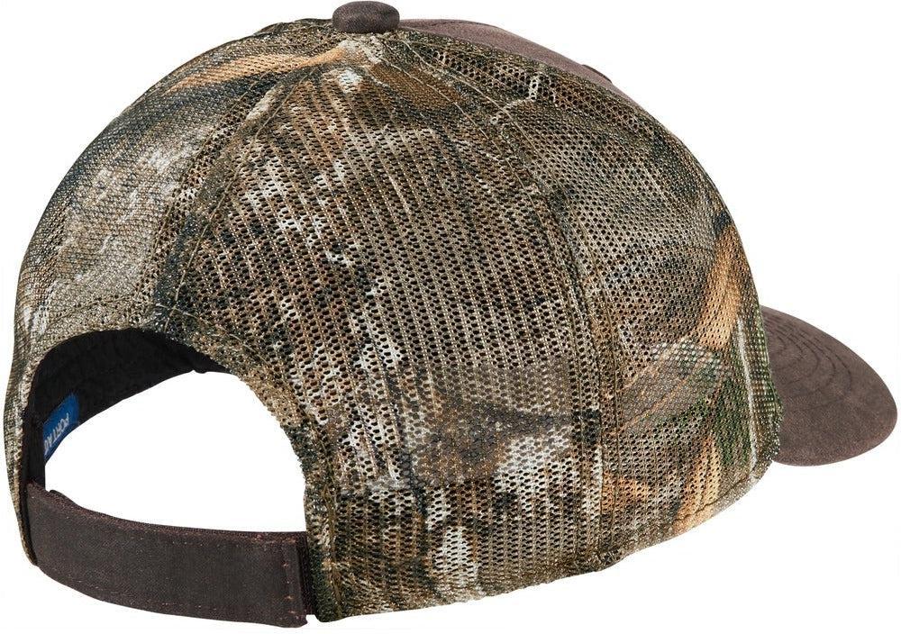 no-logo Port Authority Pigment Print Camouflage Mesh Back Cap-Regular-Port Authority-Thread Logic
