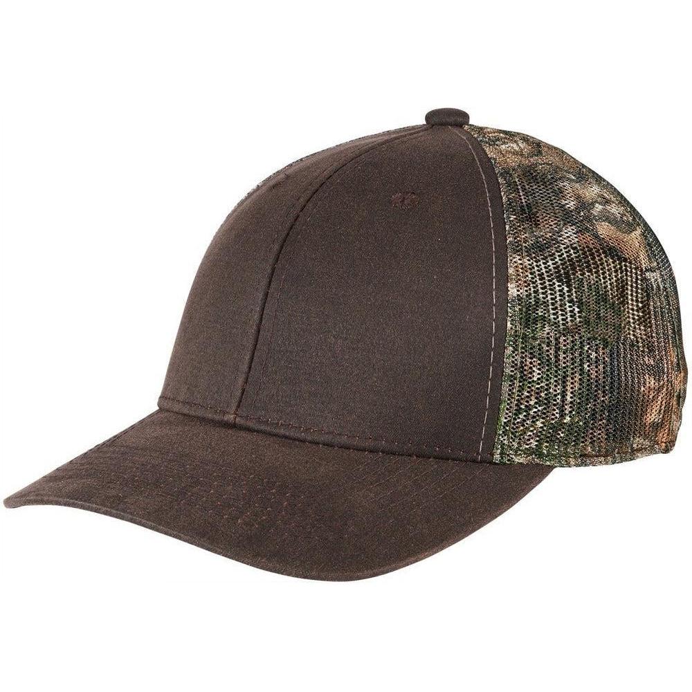 no-logo Port Authority Pigment Print Camouflage Mesh Back Cap