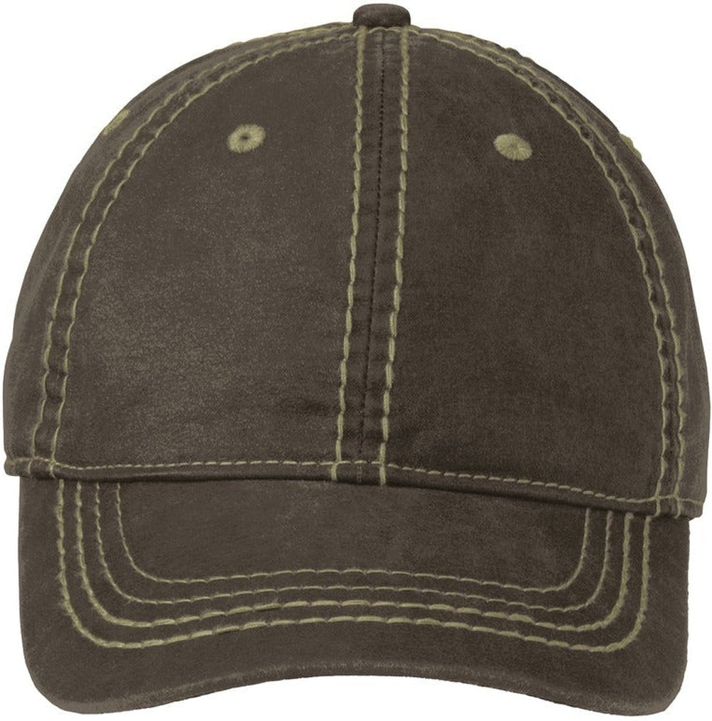 Port Authority Pigment Print Distressed Cap-Regular-Port Authority-Brown-OSFA-Thread Logic