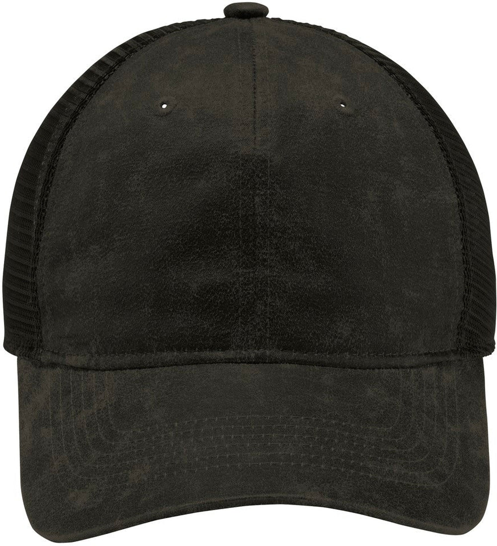 Port Authority Pigment Print Mesh Back Cap-Regular-Port Authority-Black-OSFA-Thread Logic