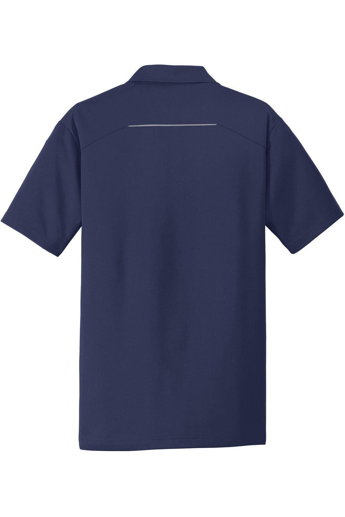 no-logo Port Authority Pinpoint Mesh Polo-Regular-Port Authority-Thread Logic