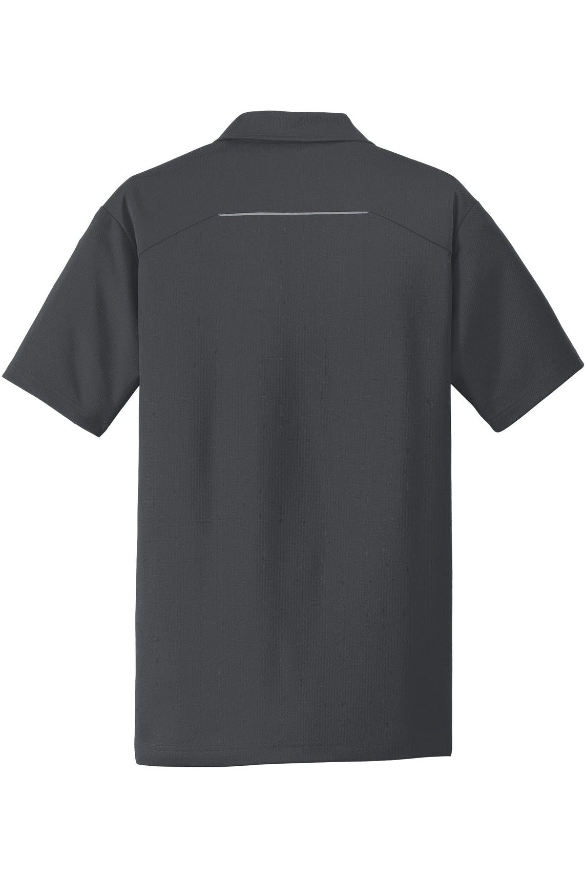 no-logo Port Authority Pinpoint Mesh Polo-Regular-Port Authority-Thread Logic
