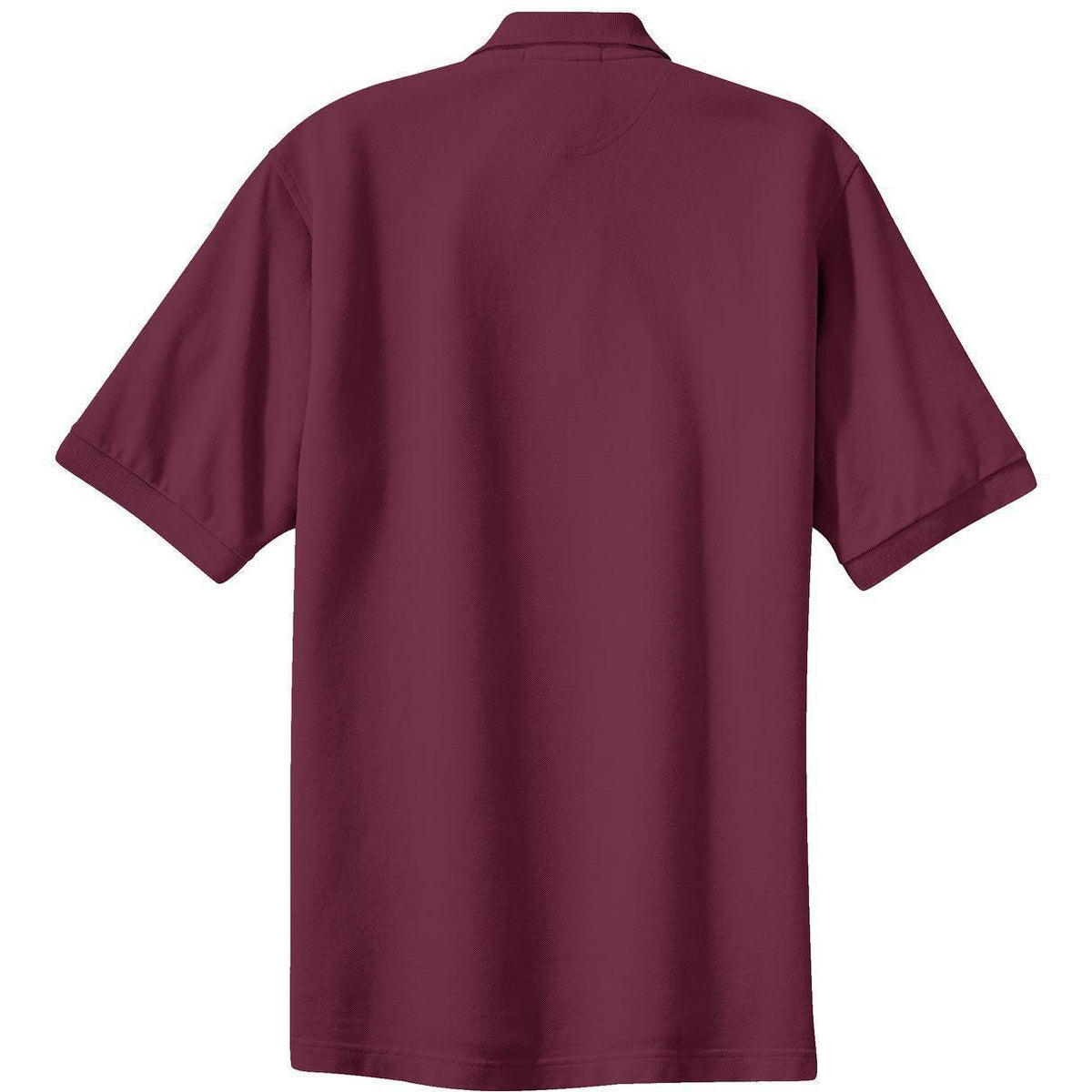 no-logo Port Authority Pique Knit Polo Shirt-Regular-Port Authority-Thread Logic