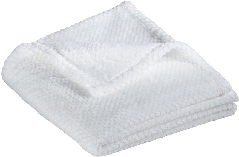 no-logo Port Authority Plush Texture Blanket-Active-Port Authority-Marshmallow-1 Size-Thread Logic