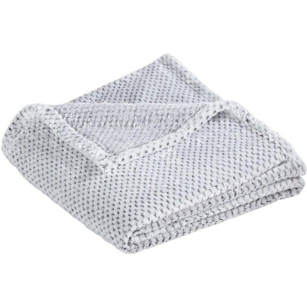 no-logo Port Authority Plush Texture Blanket-Active-Port Authority-Shadow Grey-1 Size-Thread Logic
