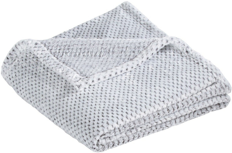 no-logo Port Authority Plush Texture Blanket-Active-Port Authority-Shadow Grey-1 Size-Thread Logic