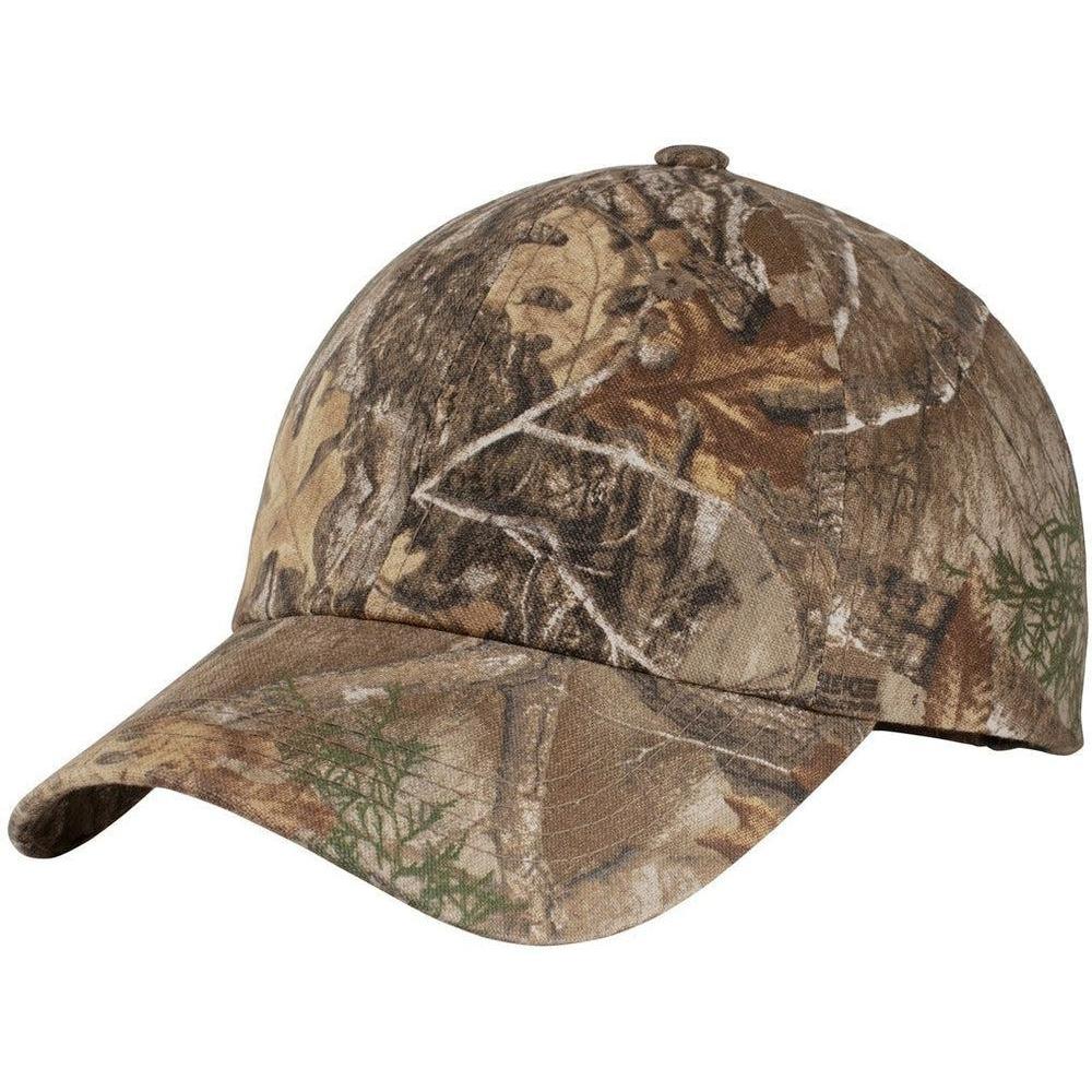 no-logo Port Authority Pro Camouflage Series Garment-Washed Cap