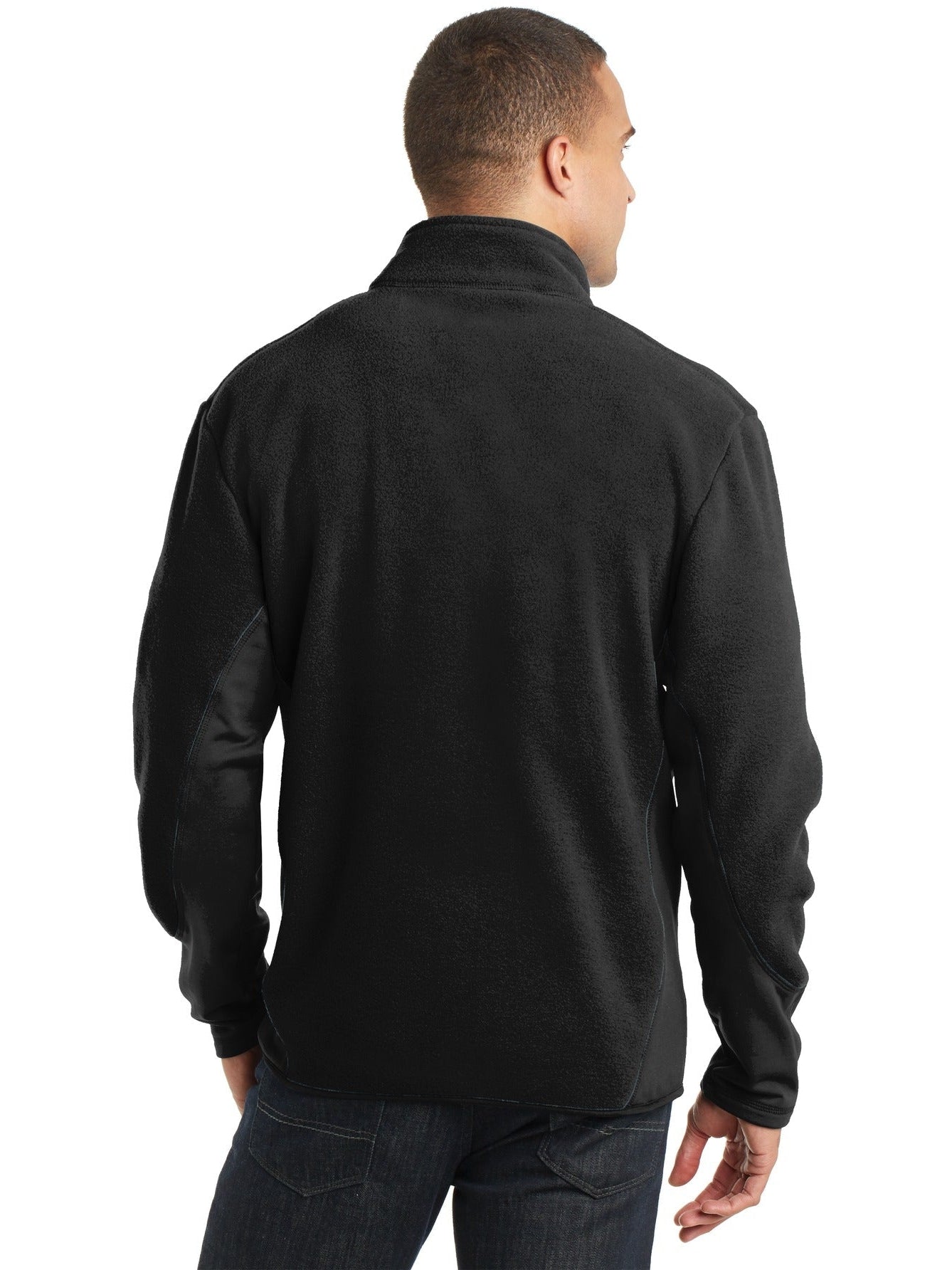 no-logo Port Authority R-Tek Pro Fleece Full-Zip Jacket-Regular-Port Authority-Thread Logic