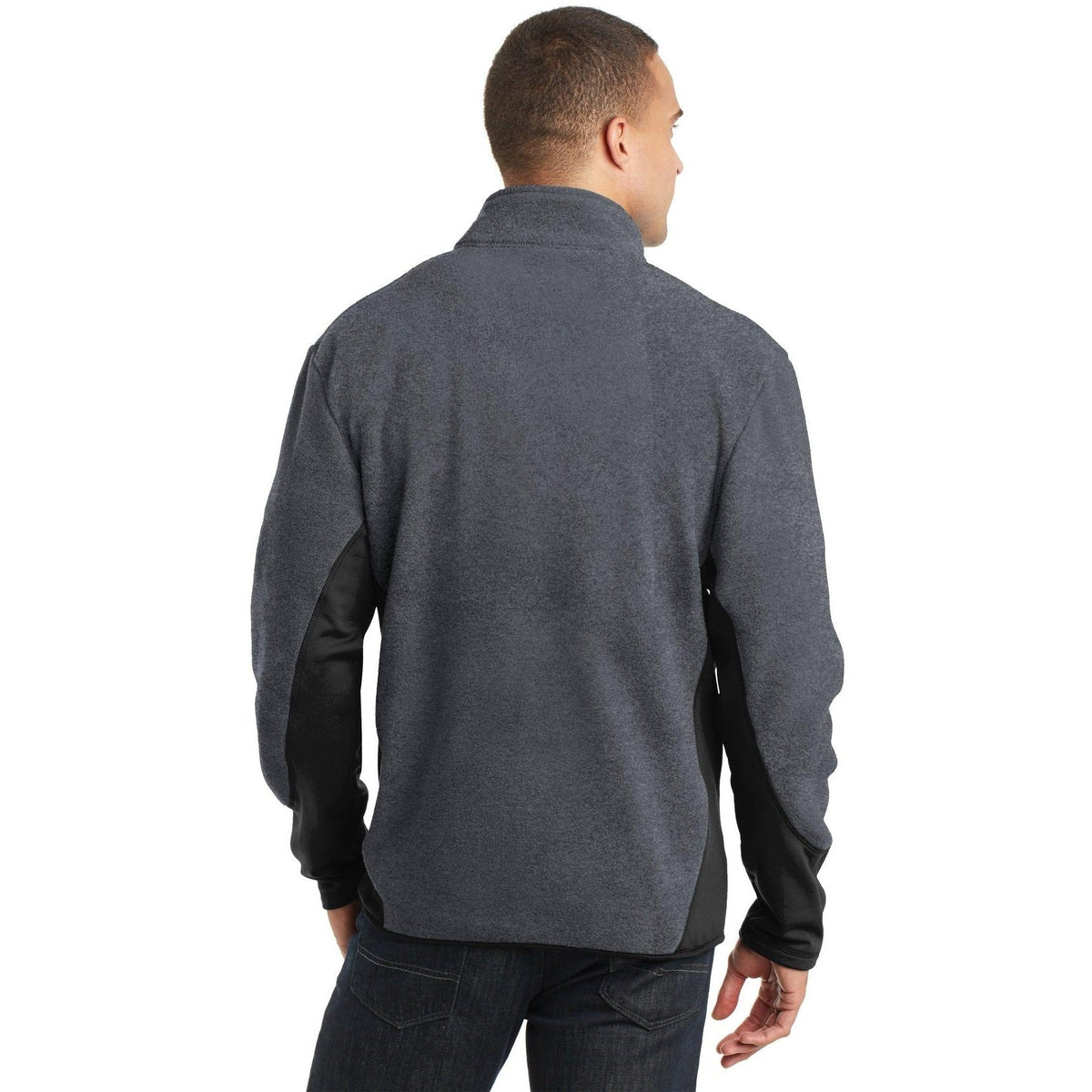 no-logo Port Authority R-Tek Pro Fleece Full-Zip Jacket-Regular-Port Authority-Thread Logic