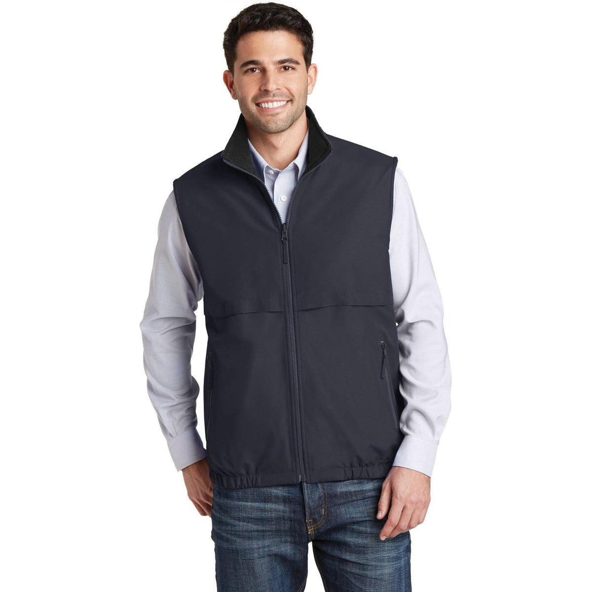 no-logo Port Authority Reversible Charger Vest-Regular-Port Authority-Thread Logic