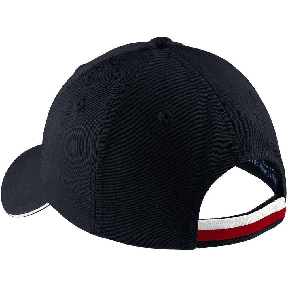 no-logo Port Authority Sandwich Bill Cap-Headwear-Port Authority-Thread Logic