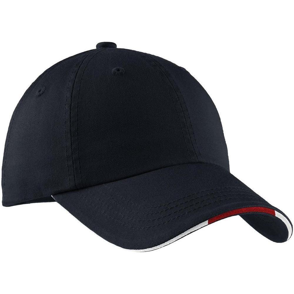 no-logo Port Authority Sandwich Bill Cap-Headwear-Port Authority-Thread Logic