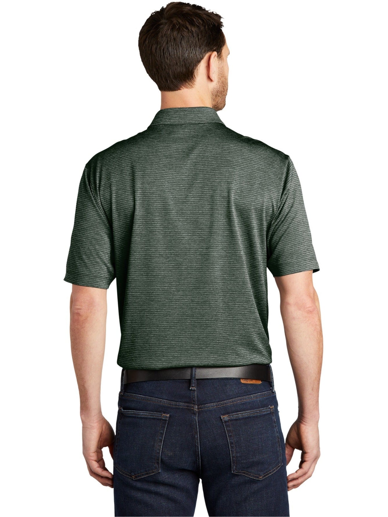 no-logo Port Authority Shadow Stripe Polo-Regular-Port Authority-Thread Logic