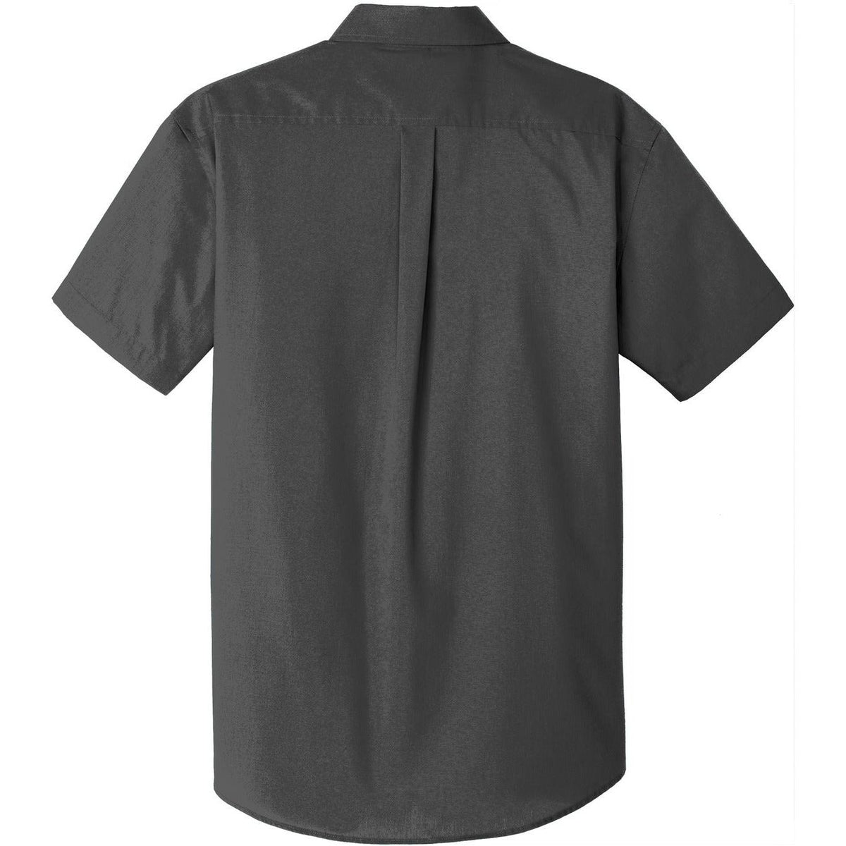 no-logo Port Authority Short Sleeve Carefree Poplin Shirt-Dress Shirts-Port Authority-Thread Logic