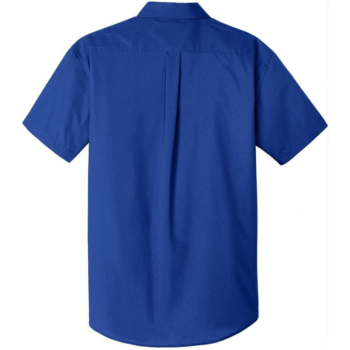 no-logo Port Authority Short Sleeve Carefree Poplin Shirt-Dress Shirts-Port Authority-Thread Logic