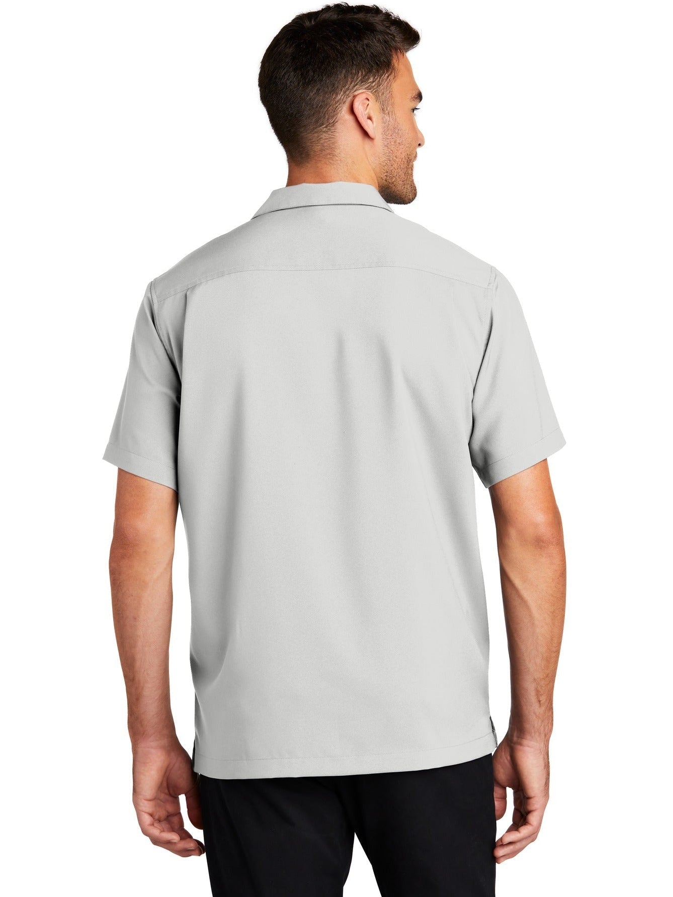 no-logo Port Authority Short Sleeve Performance Staff Shirt-Regular-Port Authority-Thread Logic