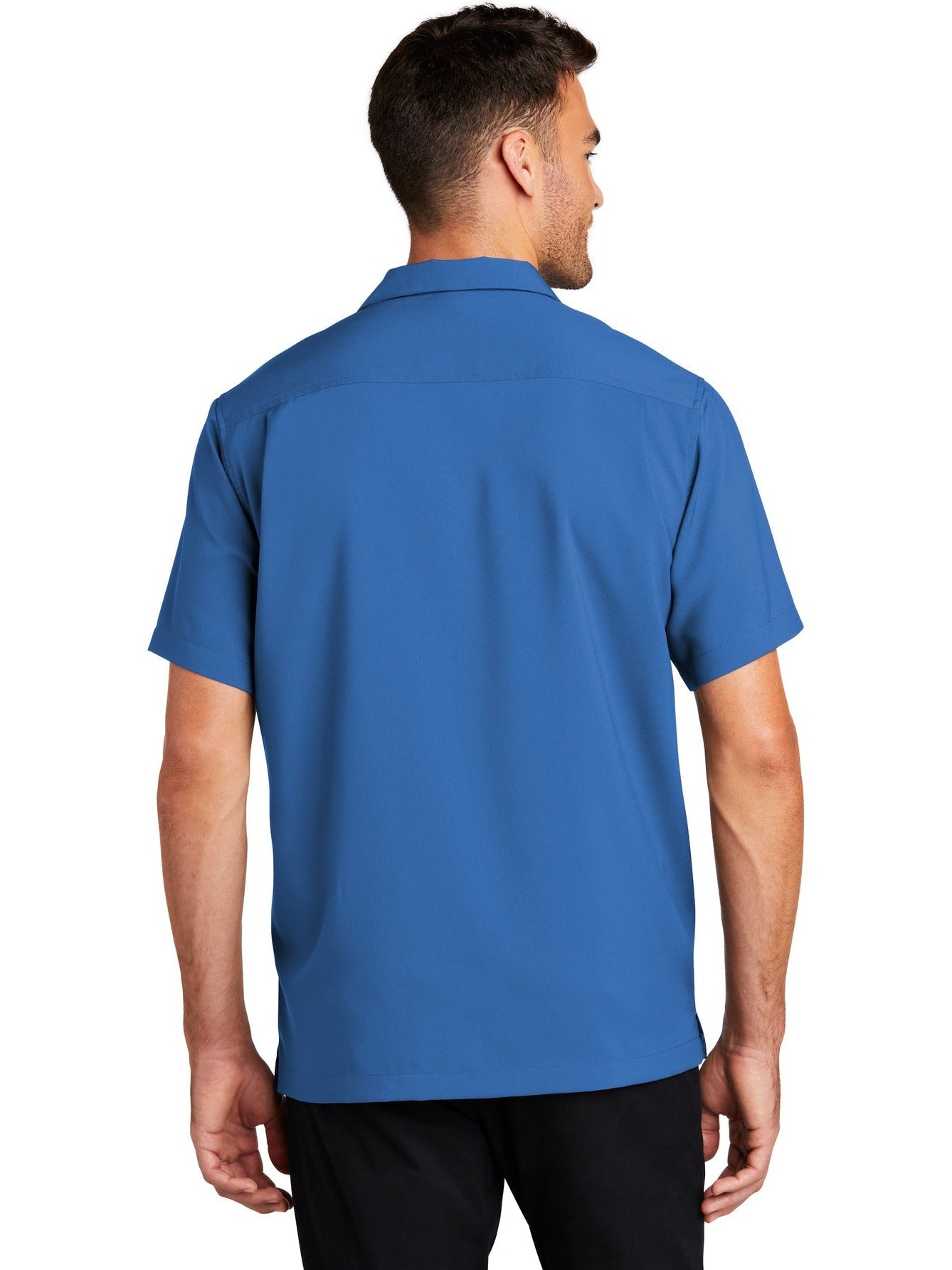no-logo Port Authority Short Sleeve Performance Staff Shirt-Regular-Port Authority-Thread Logic