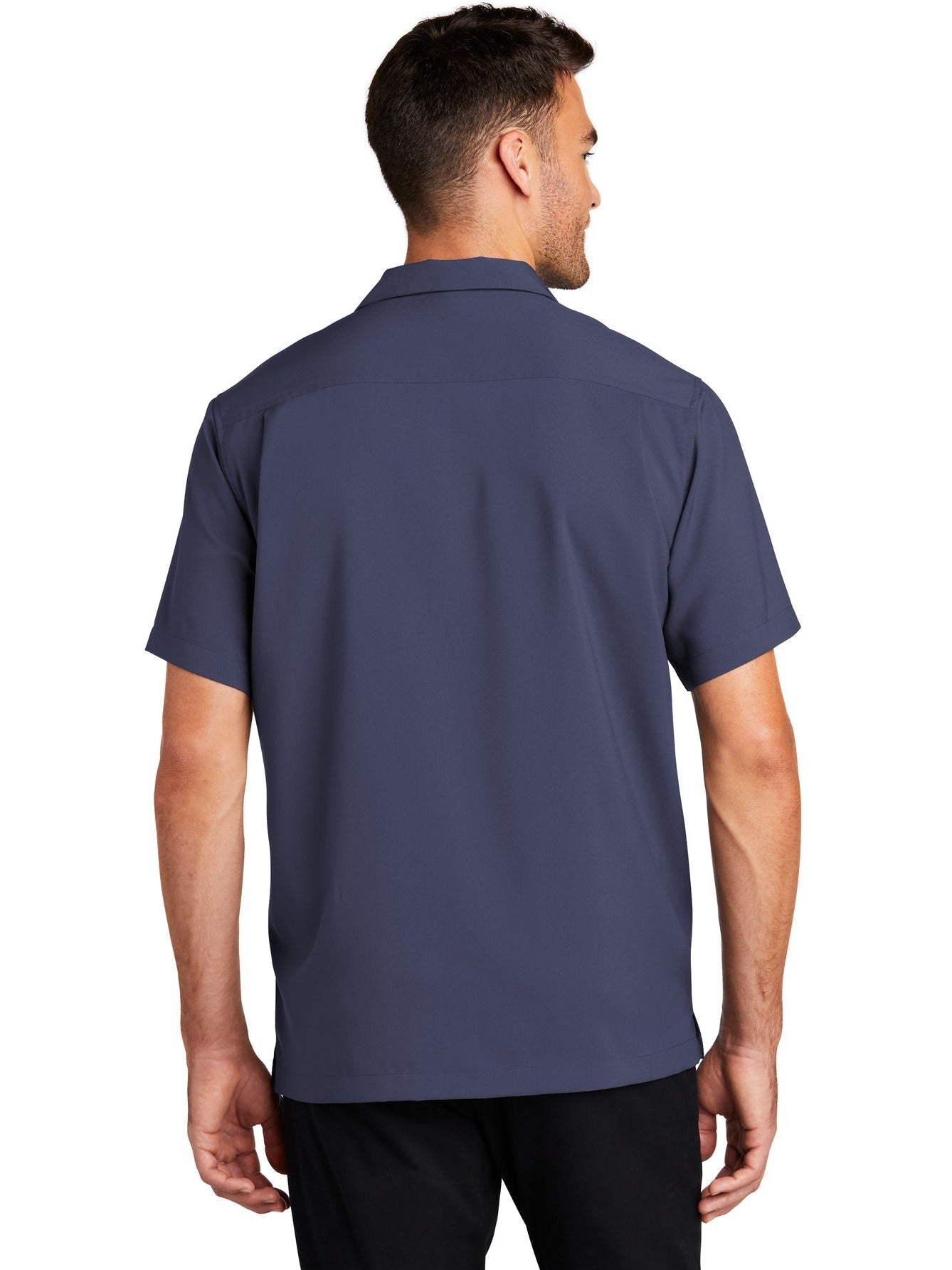 no-logo Port Authority Short Sleeve Performance Staff Shirt-Regular-Port Authority-Thread Logic