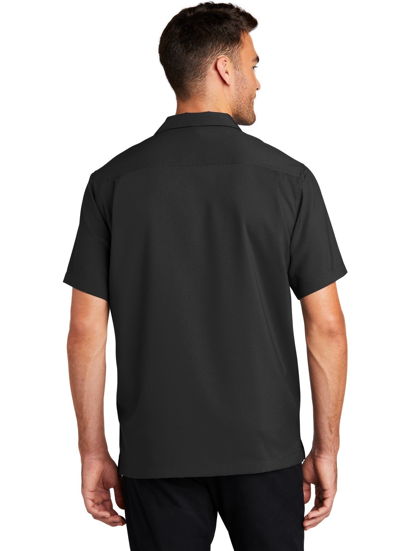 no-logo Port Authority Short Sleeve Performance Staff Shirt-Regular-Port Authority-Thread Logic