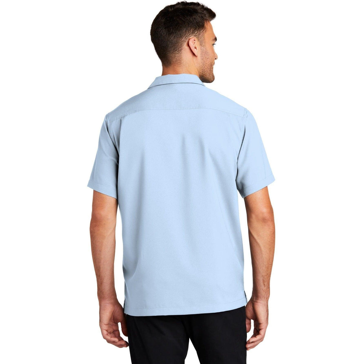 no-logo Port Authority Short Sleeve Performance Staff Shirt-Dress Shirts-Port Authority-Thread Logic